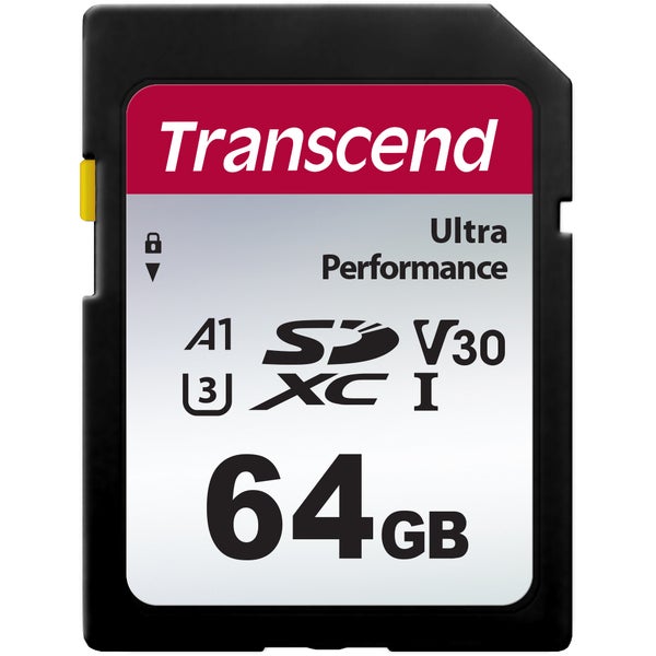 Transcend UHS-I U3 A1 SDXC 340S SD kaart 64 GB
