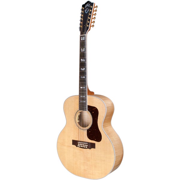 Guild F-512 Maple Blonde 12-snarige westerngitaar met koffer