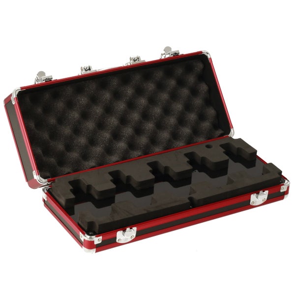 Fazley MPC-05 Mini Pedal Case koffer voor vijf mini effectpedalen