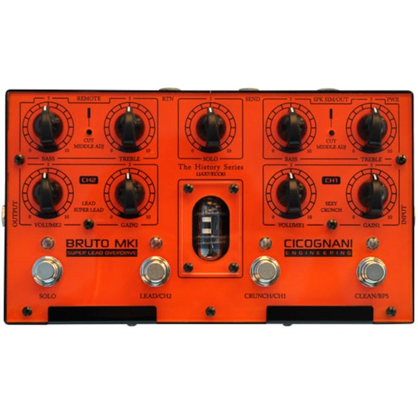 Cicognani Bruto MK1 overdrive/preamp pedaal