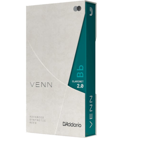 D'Addario Woodwinds VBB0120G2 VENN Bb Clarinet Reed G2 2.0 riet voor Bb klarinet