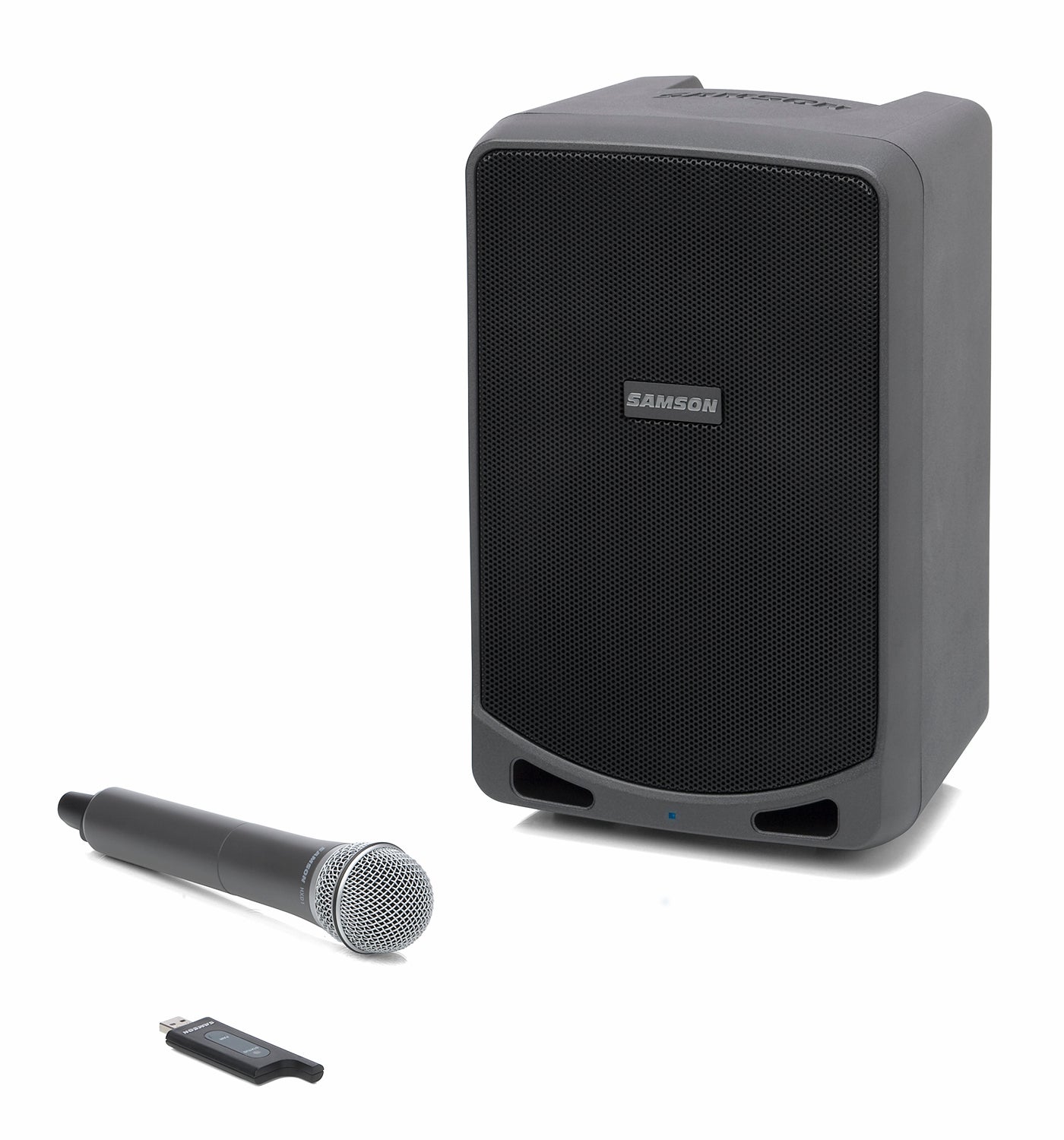 Samson Expedition XP106W Portable Speaker with Stage XPD1 - Image 1