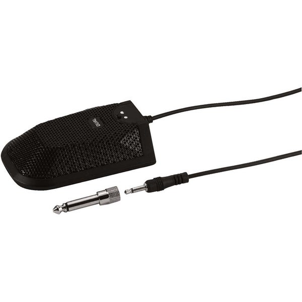 Monacor ECM-304BD grensvlakmicrofoon zwart