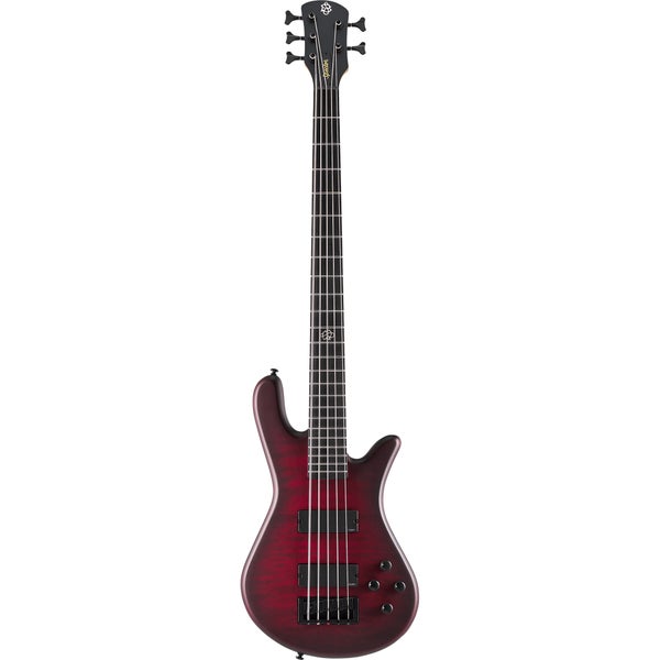 Spector NS Pulse II 5 Black Cherry Matte elektrische basgitaar