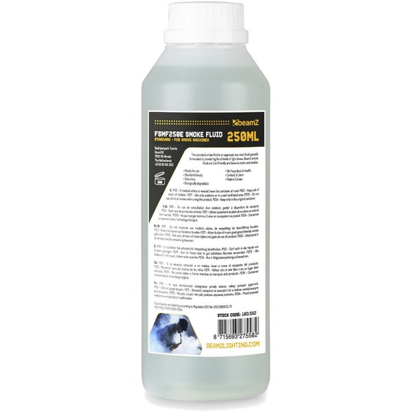 BeamZ FSMF250E standaard rookvloeistof 250 ml ECO