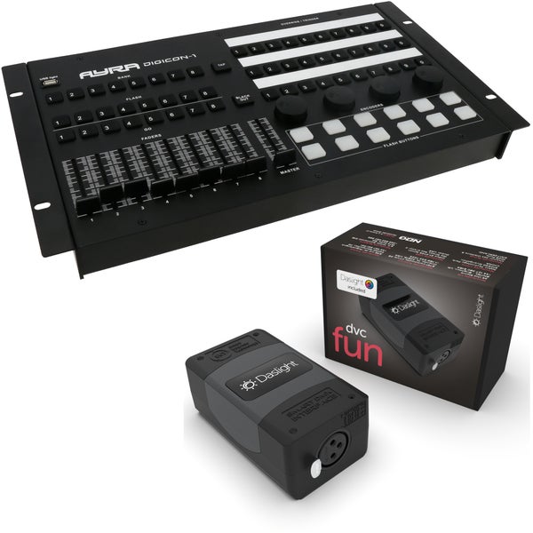 Ayra Digicon-1 + Daslight DVC Fun licht-interface