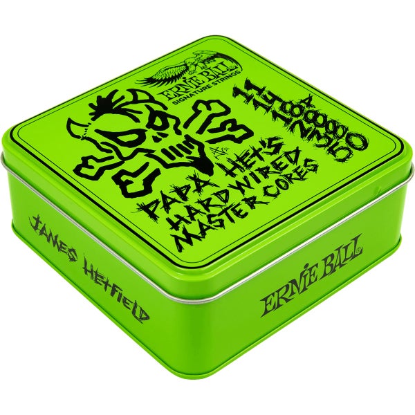 Ernie Ball 3821 Papa Het's Hardwired Master Cores - James Hetfield Signature Strings (3x snarenset .011-.050)
