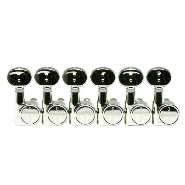 Graph Tech PRN-2731-N0 Ratio Electric stemmechanieken 6-in-line met classic buttons nikkel