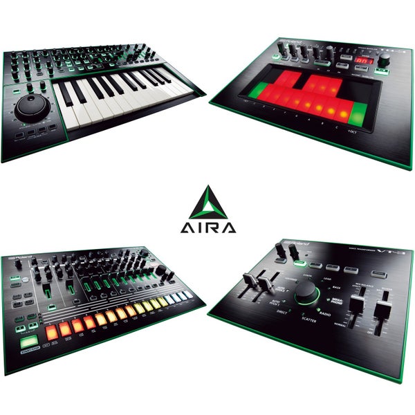 Roland TR-8, TB-3, VT-3, System-1 bundel