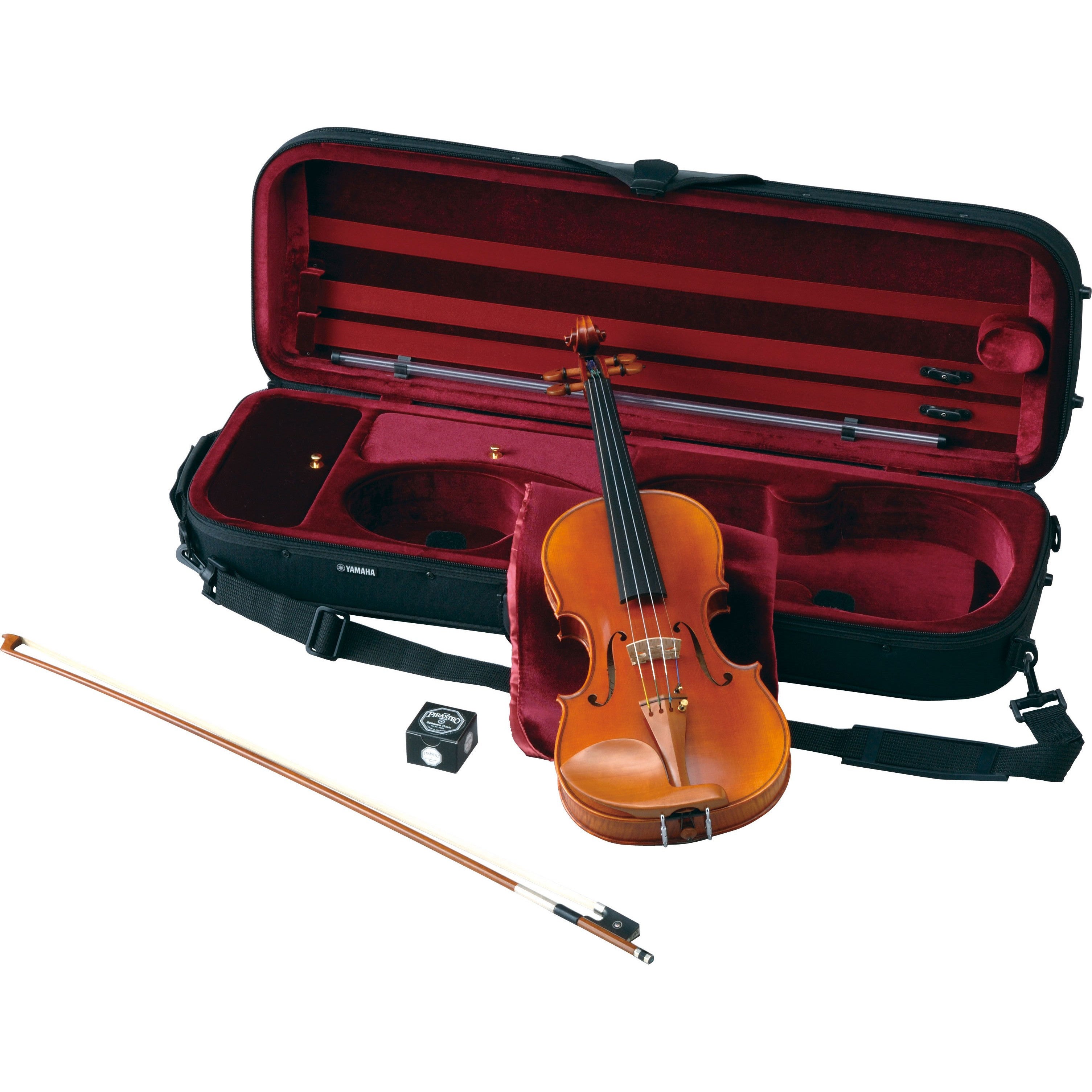 Yamaha V20SG Guarneri del Gesù 4/4-formaat viool met koffer, strijkstok en hars