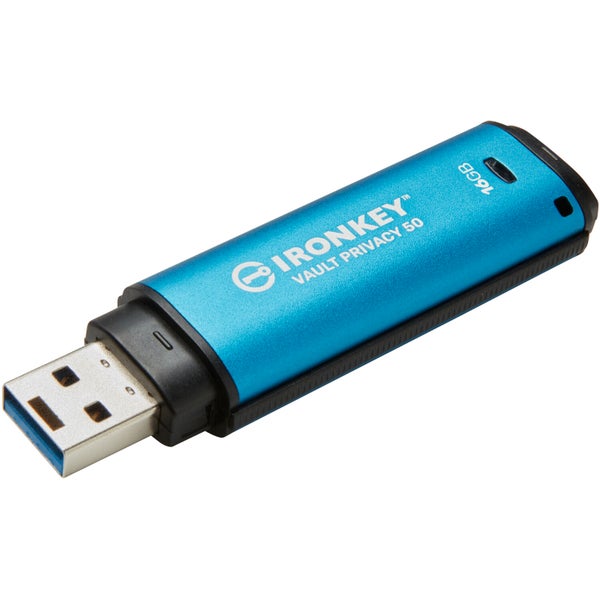 Kingston IKVP50 16GB USB 3.2 Gen 1 met 256-bit encryptie
