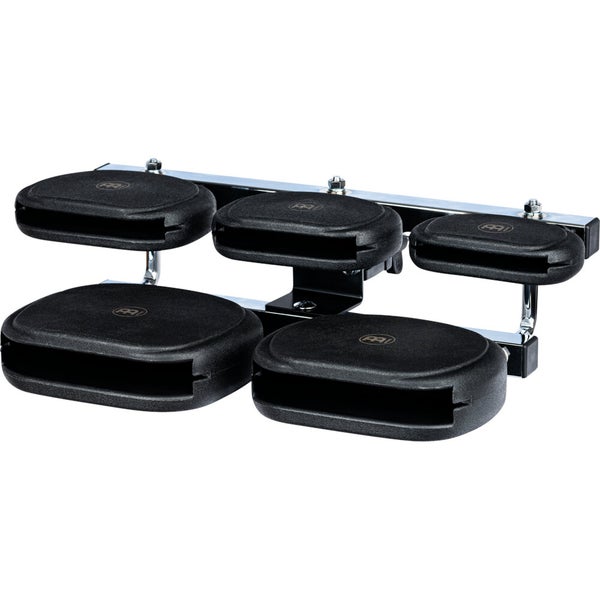 Meinl TMSTB Synthetic Temple Block Set woodblockset van kunststof (5 stuks)