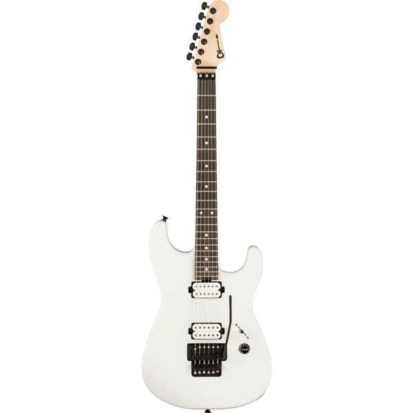 Charvel Jim Root Signature Pro-Mod San Dimas Satin White elektrische gitaar met Soft Case