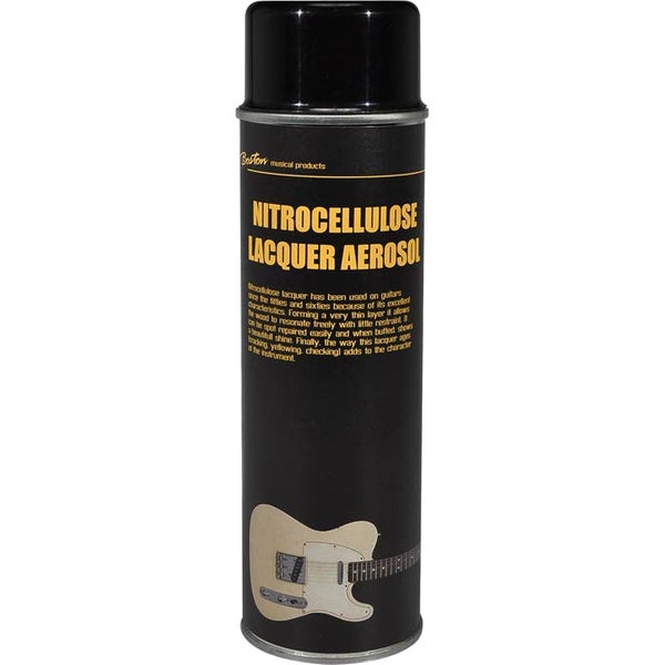 Boston NC-510-SHY Nitrocellulose Lacquer Aerosol 500ml Sunburst Heart Yellow