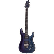 Schecter Hellraiser Hybrid C-1 FR S Ultra Violet elektrische gitaar met Sustainiac