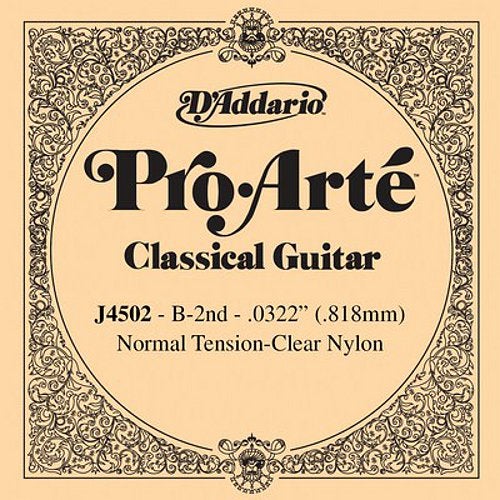 D'Addario J4502 sträng till klassisk gitarr normal spänning (B2)