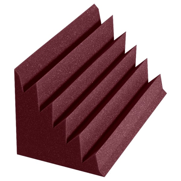 Auralex DST-LENRD Burgundy 30x30x61cm bass trap rood (4-delig)