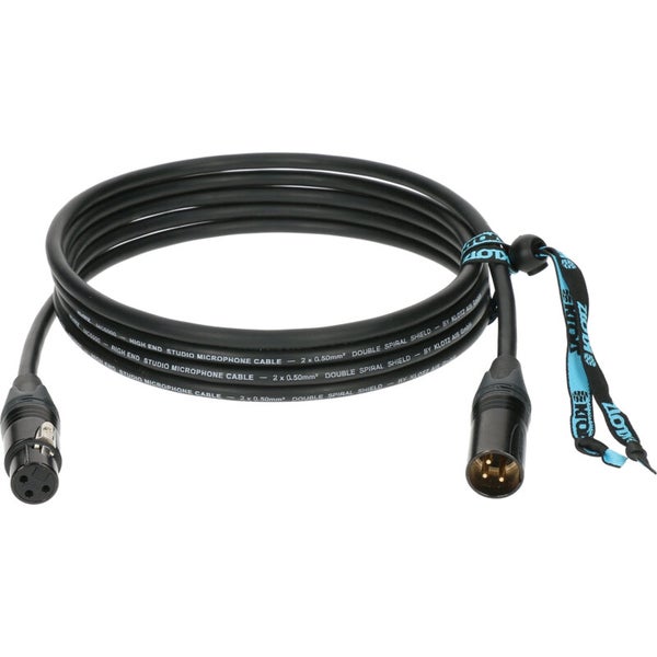 Klotz M5FM10 microfoonkabel 3p XLR male - XLR female 10m
