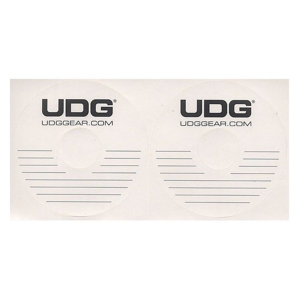 UDG CD/DVD label stickers (100 stuks)