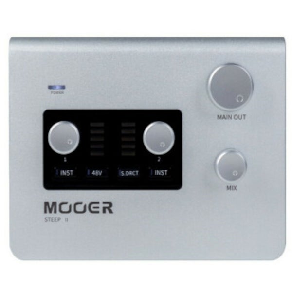 Mooer STEEP II 2x2 USB-C audio interface plus MIDI