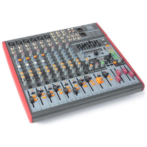 Power Dynamics PDM-S1203 12-kanaals mengpaneel USB/DSP