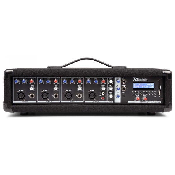 Power Dynamics PDM-C405A 4-kanaals mixer met versterker