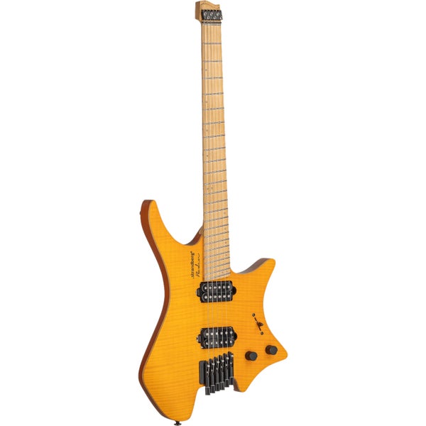 Strandberg Boden Standard NX 6 Amber headless elektrische gitaar met standard gigbag