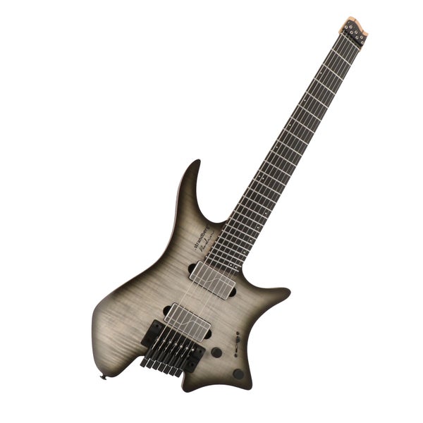 Strandberg Boden Prog NX 7 Charcoal Black 7-snarige multiscale elektrische gitaar met gigbag