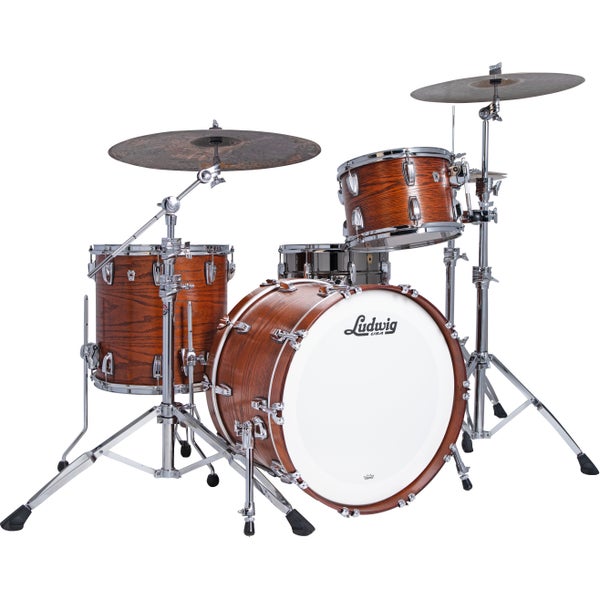 Ludwig L7342AXTWWC Classic Oak Fab Tennessee Whiskey 3-delige shellset