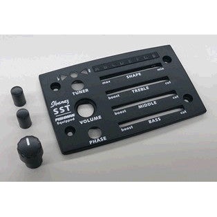Ibanez 5APP01F front plate met knoppen voor 5AEQ43F Preamp SST