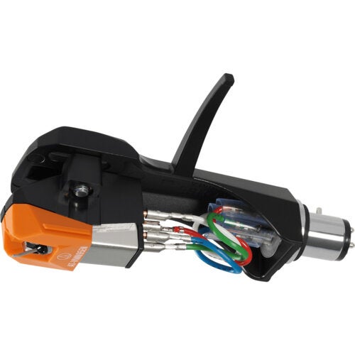 Audio Technica AT-VM95EN/H MM Cartridge Mounted On Headshell with Nude Elliptical Needle