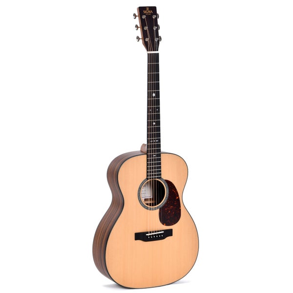 Sigma Guitars S000P-10E elektrisch-akoestische westerngitaar met softshell koffer