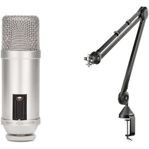 Rode Broadcaster met PSA-1 broadcast arm