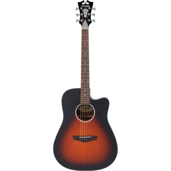 D'Angelico Premier Bowery LS Satin Vintage Sunburst elektrisch-akoestische westerngitaar